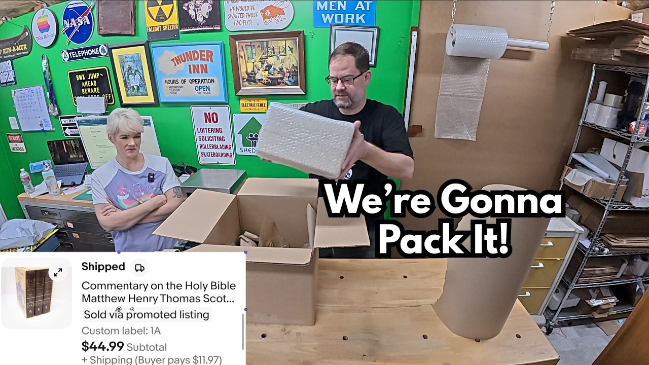 EBAY Orders are Poppin! - We gotta get to work!