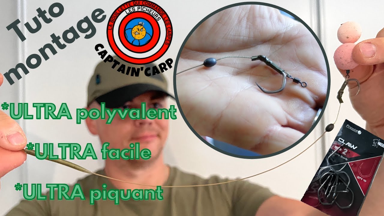 //TUTO//montage carpe, super facile et polyvalent!!