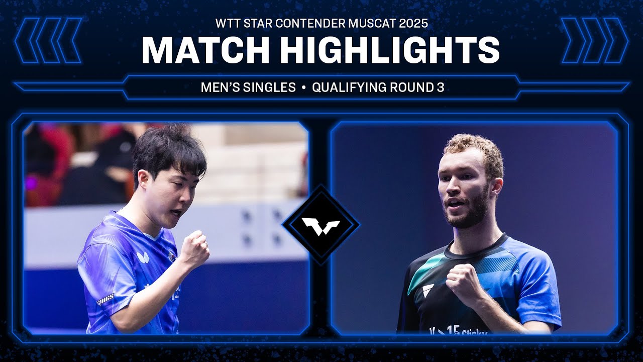 Lim Jonghoon vs Vincent Picard | MS QR3 | #WTTMuscat 2025