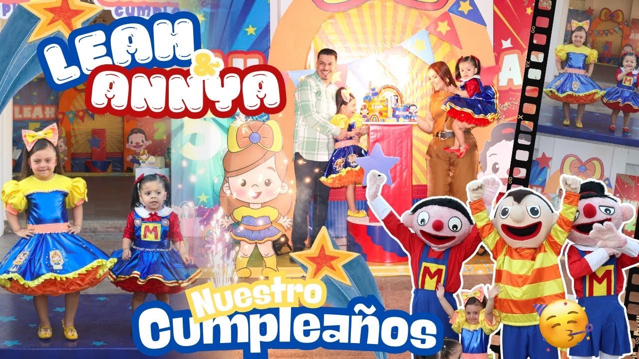 FIESTA DE CUMPLEA&Ntilde;OS DE LEAH Y ANNYA &iexcl;La fiesta infantil m&aacute;s divertida del a&ntilde;o!