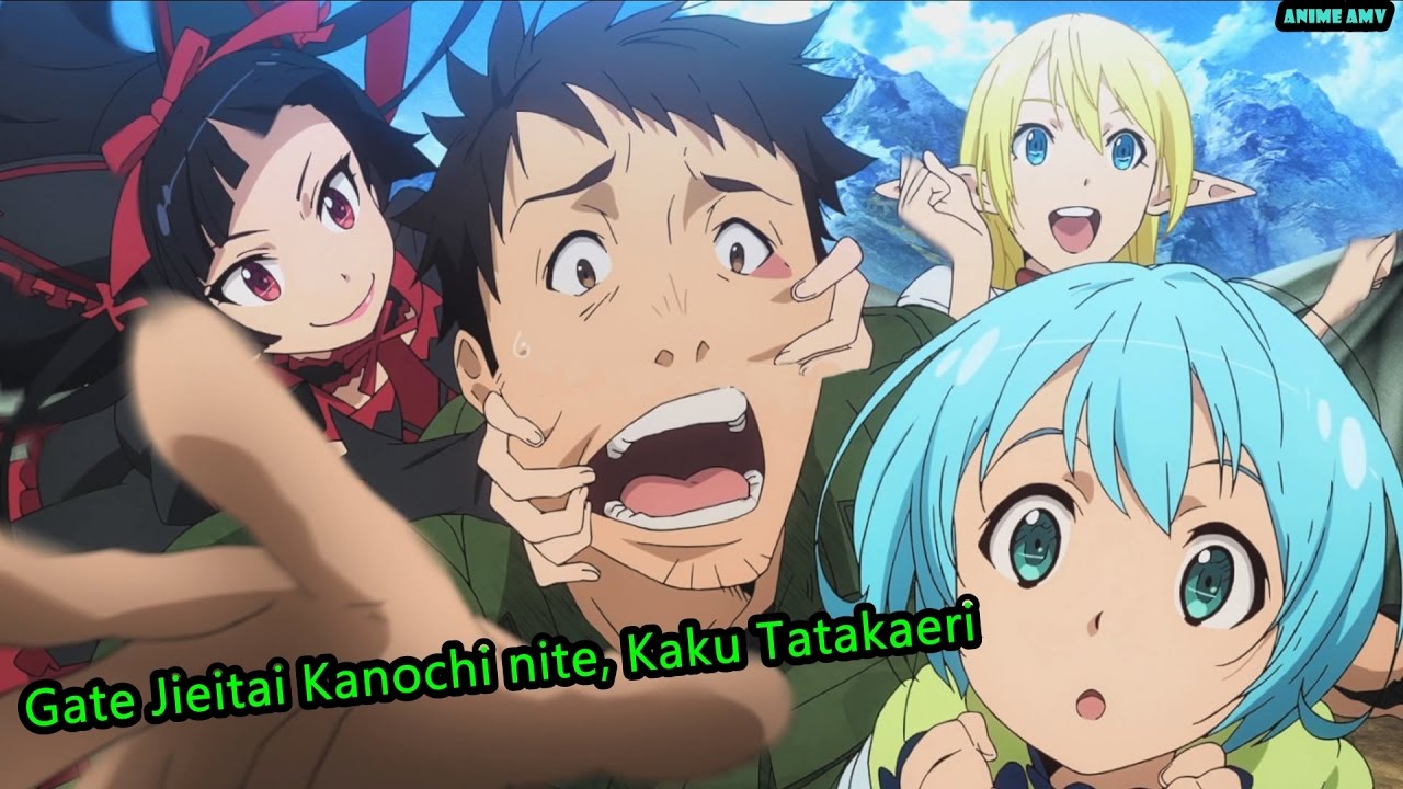 Gate Jieitai Kanochi nite, Kaku Tatakaeri  AMV 