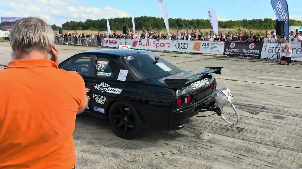 One Mile Challenge 2026 new record NIssan Skyline GTR 416 km/h #nissangtr #onemile 