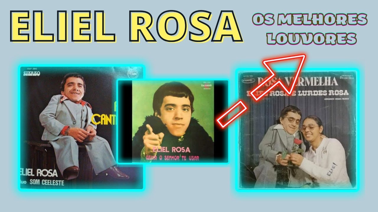 Os MELHORES LOUVORES de ELIEL ROSA - HINOS ANTIGOS
