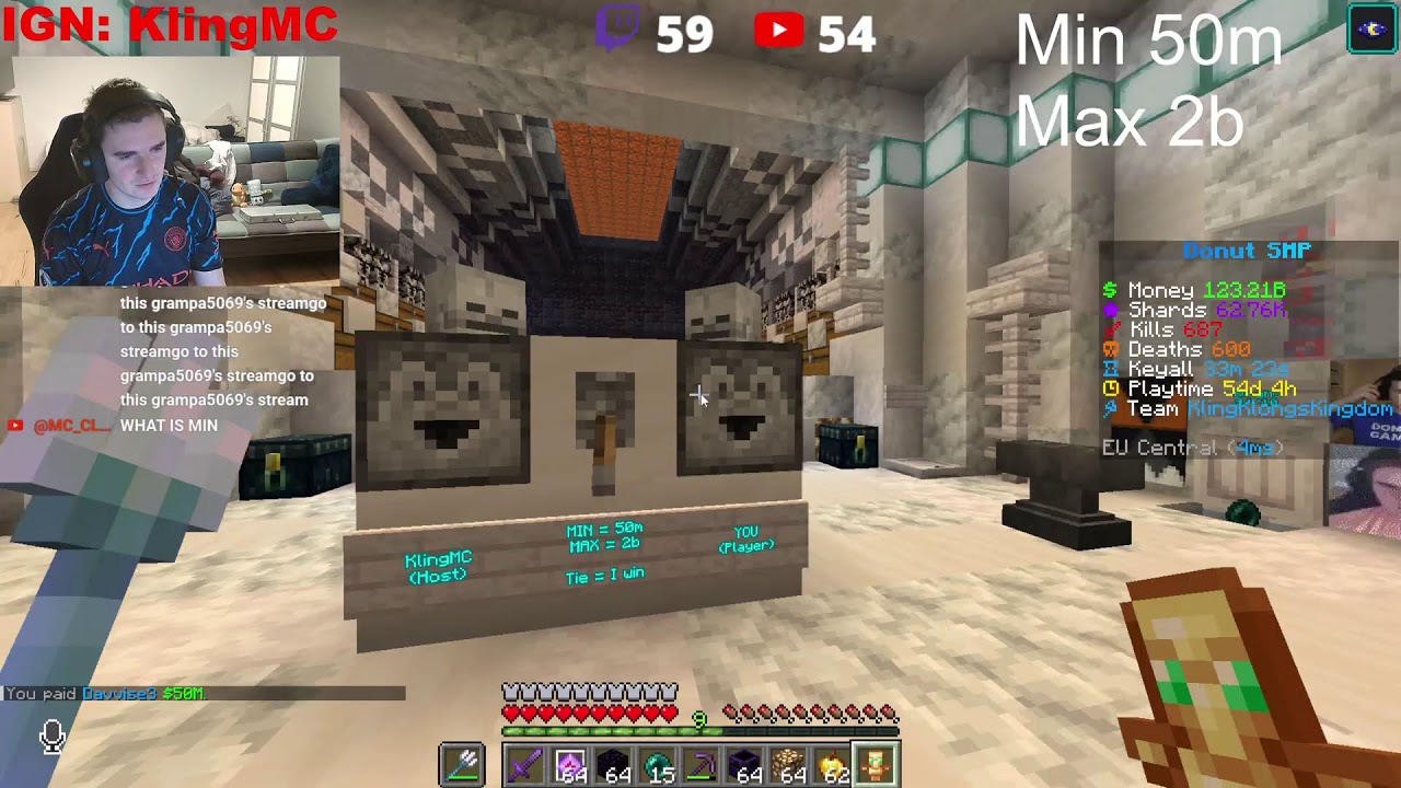 💰 DonutSMP's RICHEST | Lootdrop → 【🪽 ELYTRA PER BASE 🪽】→ Gambling