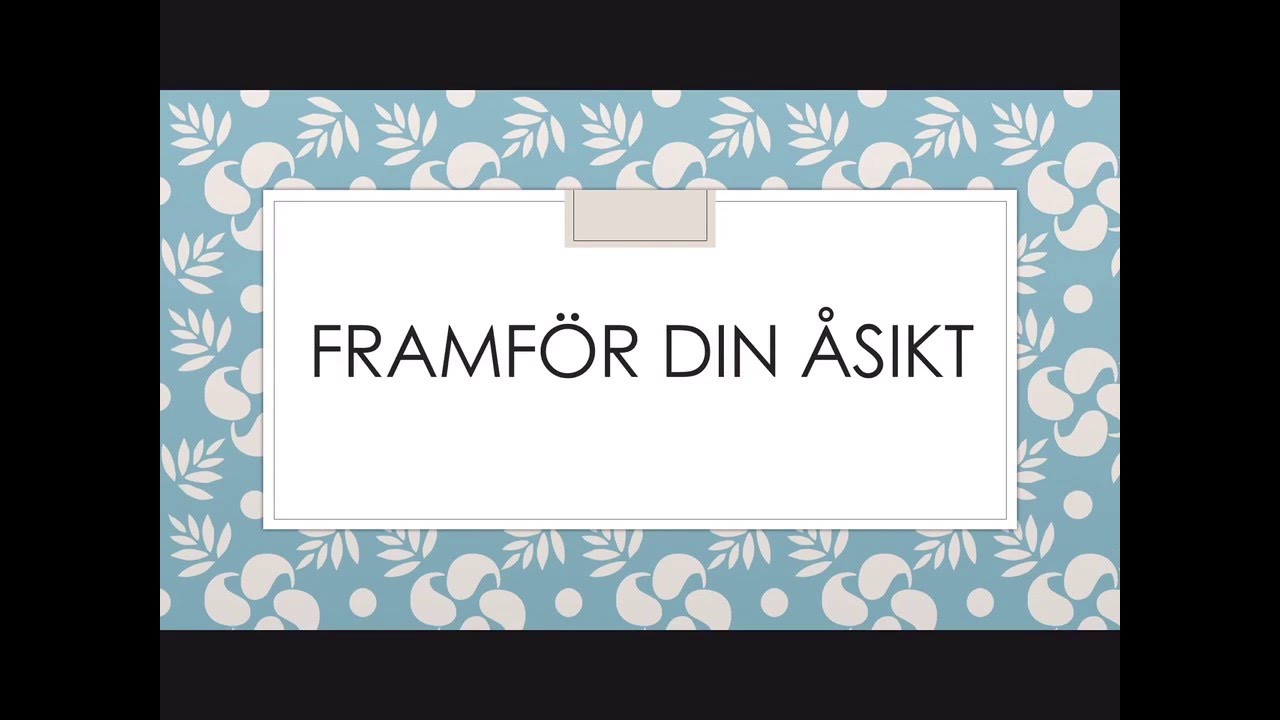 Skriva p&aring; SFI - Framf&ouml;r din &aring;sikt
