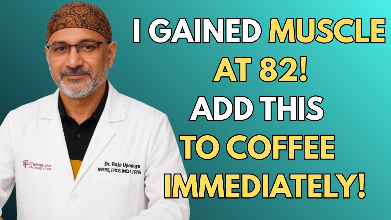 Over 60? Reverse Muscle Loss Now! Add This To Coffee OR Keep Losing Muscle Mass | Senior Health Tips