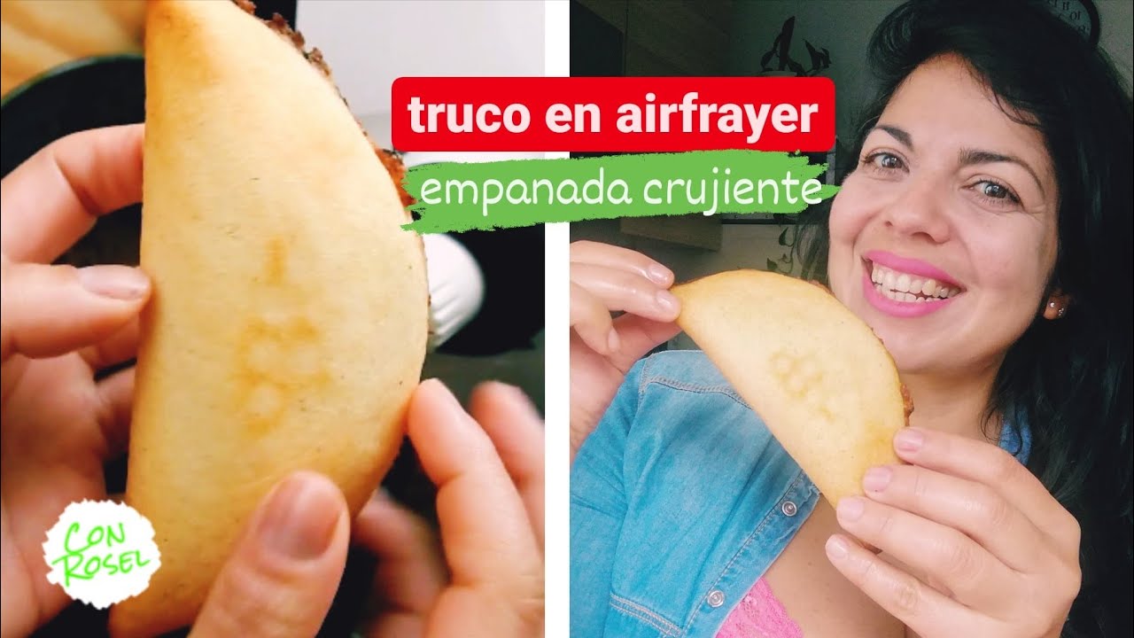 ¡El SECRETO Para Hacer Empanadas Venezolanas CRUJIENTES en Air Fryer!