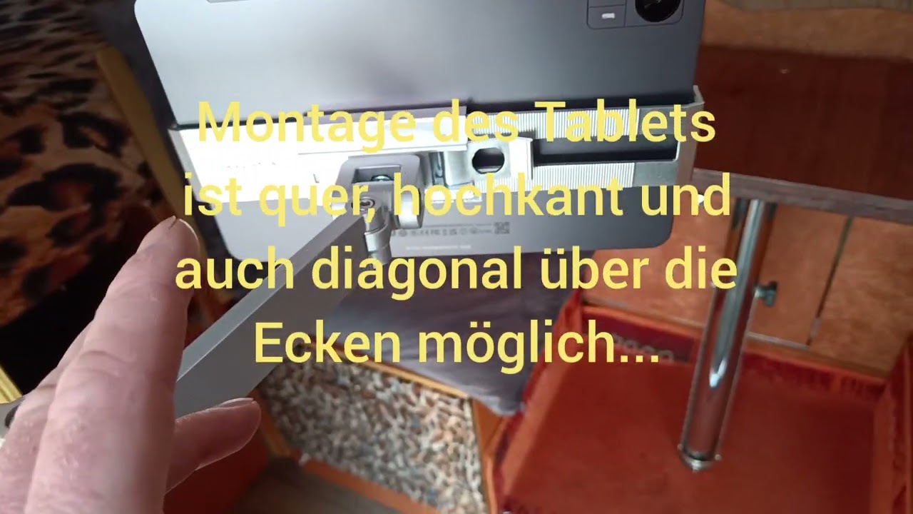 Perfekte Tablet Halterung für Camper und zu Hause 👍😉
