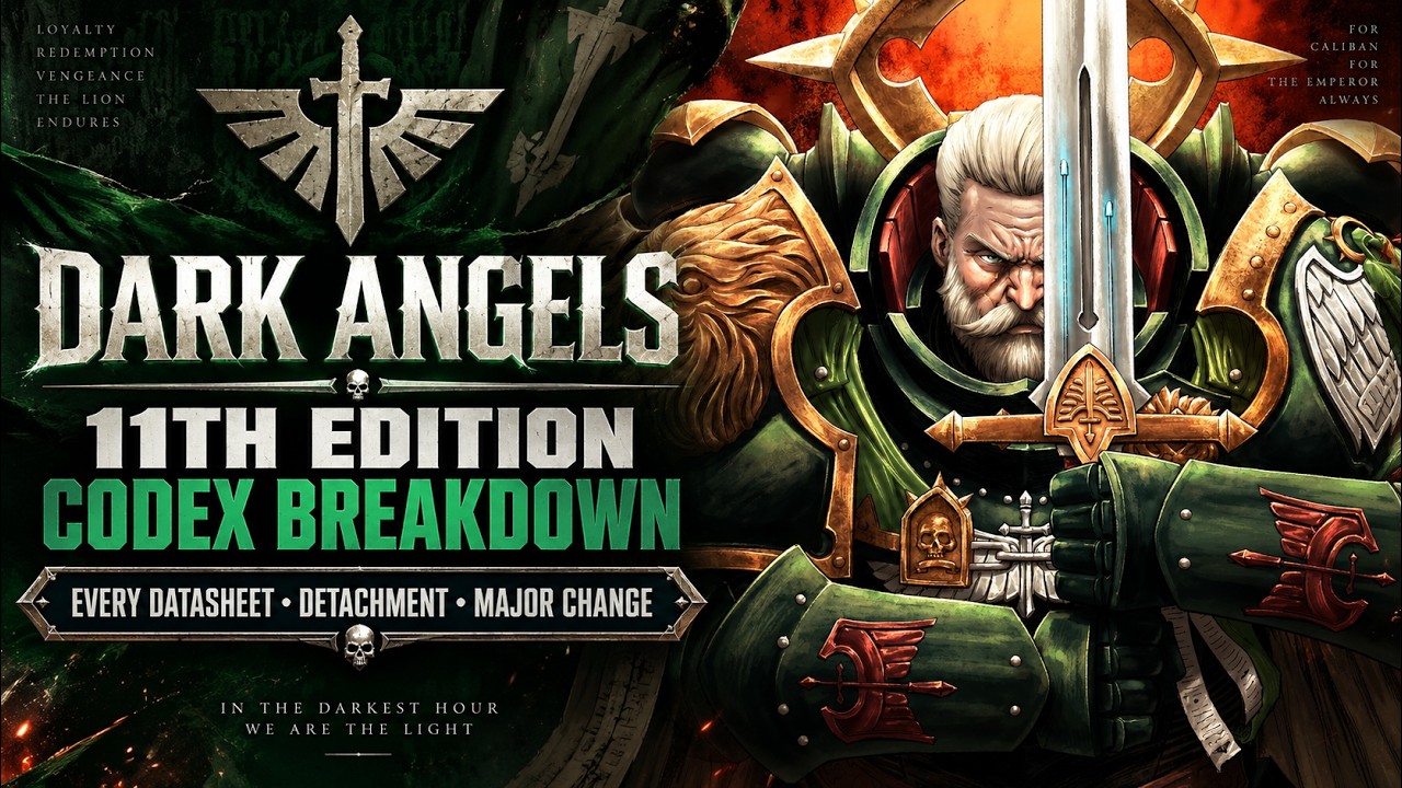 Утечка кодекса Dark Angels 11-й редакции &mdash; полный разбор и основные изменения