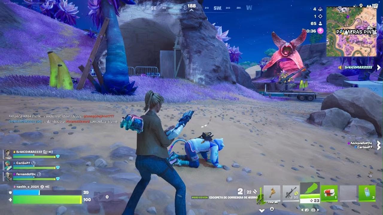 Victoria Con La Novia (Estilo Chicatrices De Guerra) En #Fortnite #Gameplay