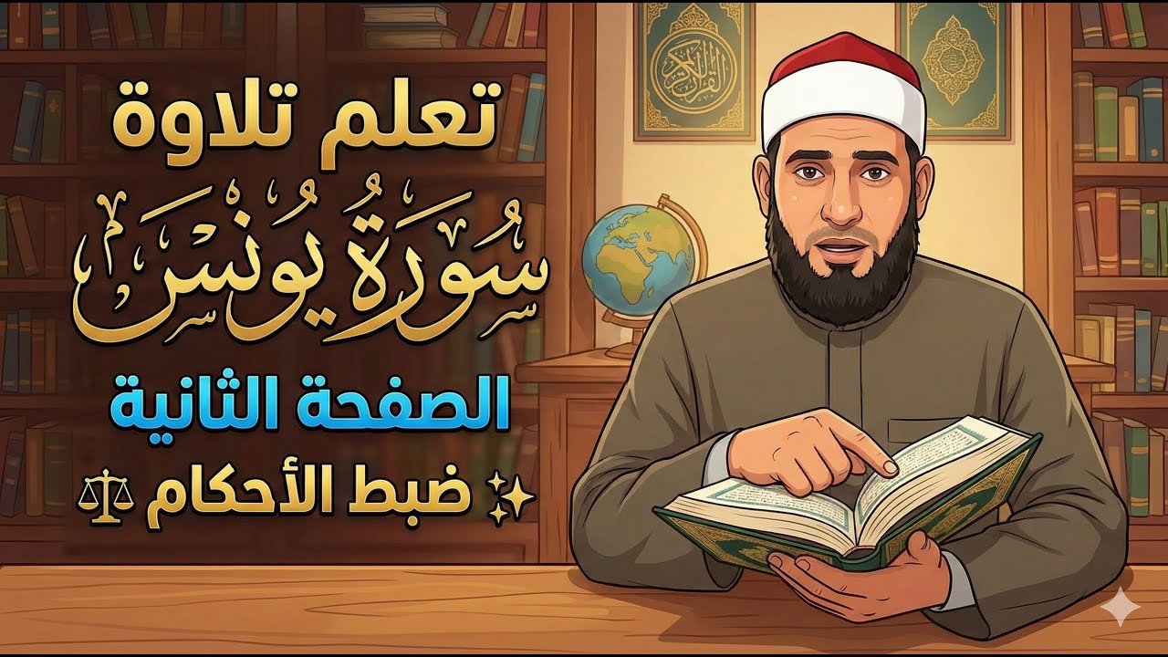 سر إتقان صفحة 2 سورة يونس.. تلاوة خاشعة بلا أخطاء 📖✨