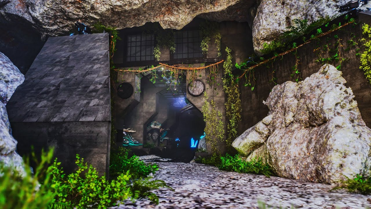 How To Build The Ultimate Cave Bunker Base on Ragnarok in ARK: Survival Ascended!