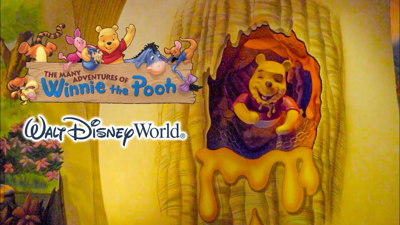 2018 07 11 The Many Adventures of Winnie the Pooh On Ride Low Light  HD POV Walt Disney World