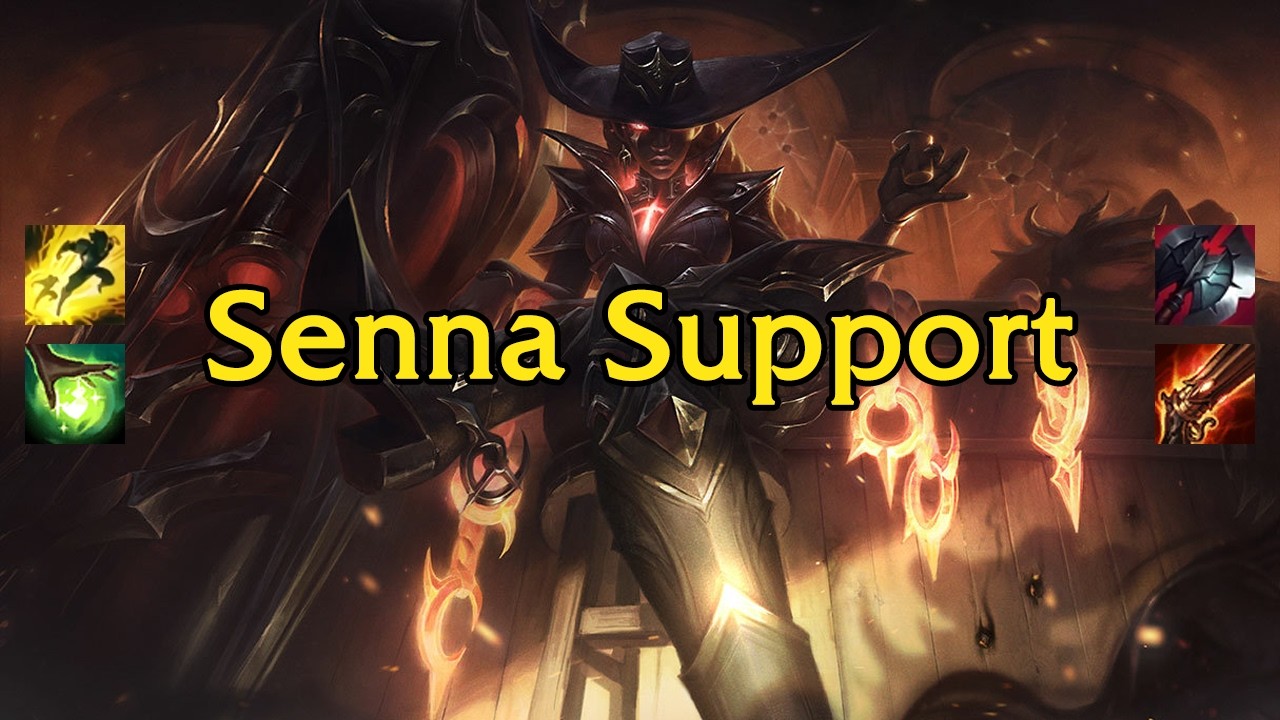 SoloQ Master Senna support gameplay by Hamza
