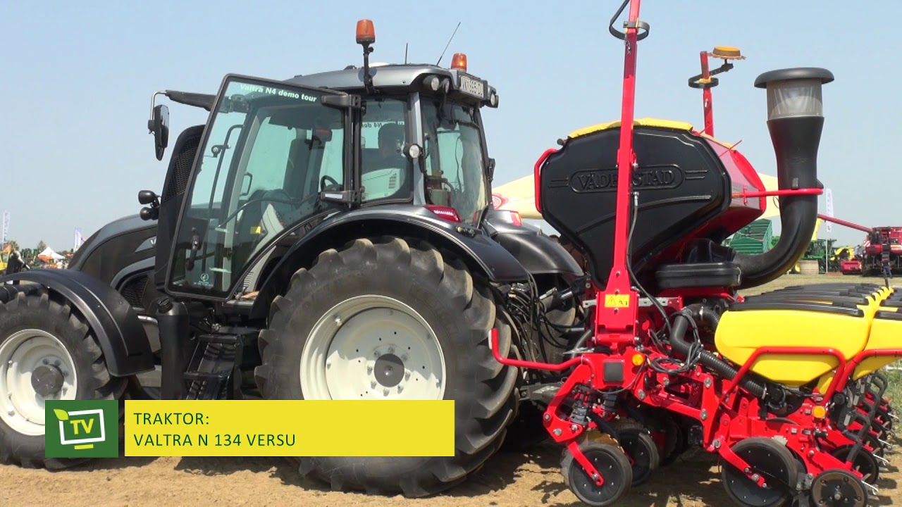 Sijačica Väderstad Tempo TPT 6 + traktor Valtra N 134 Versu