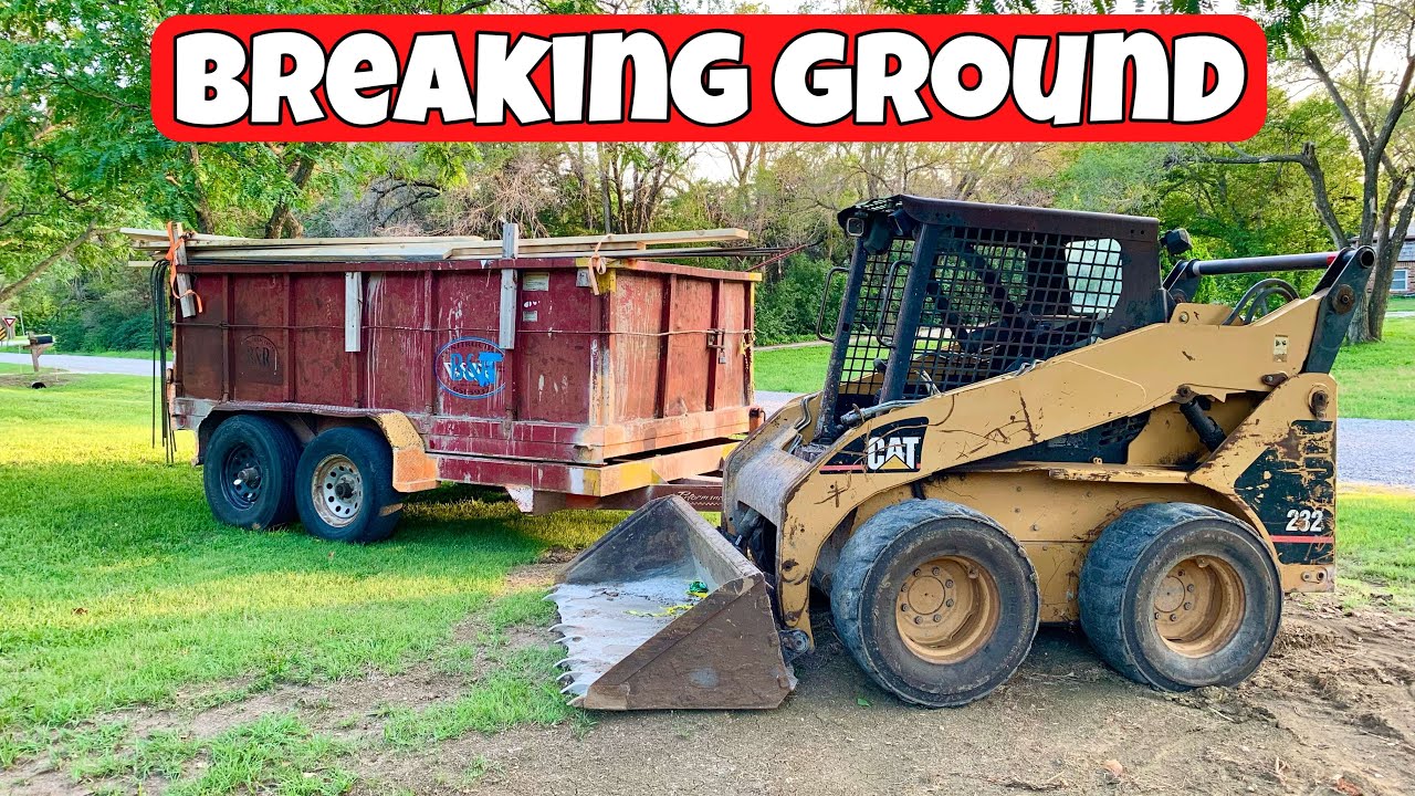 Breaking Ground On My Shop! 