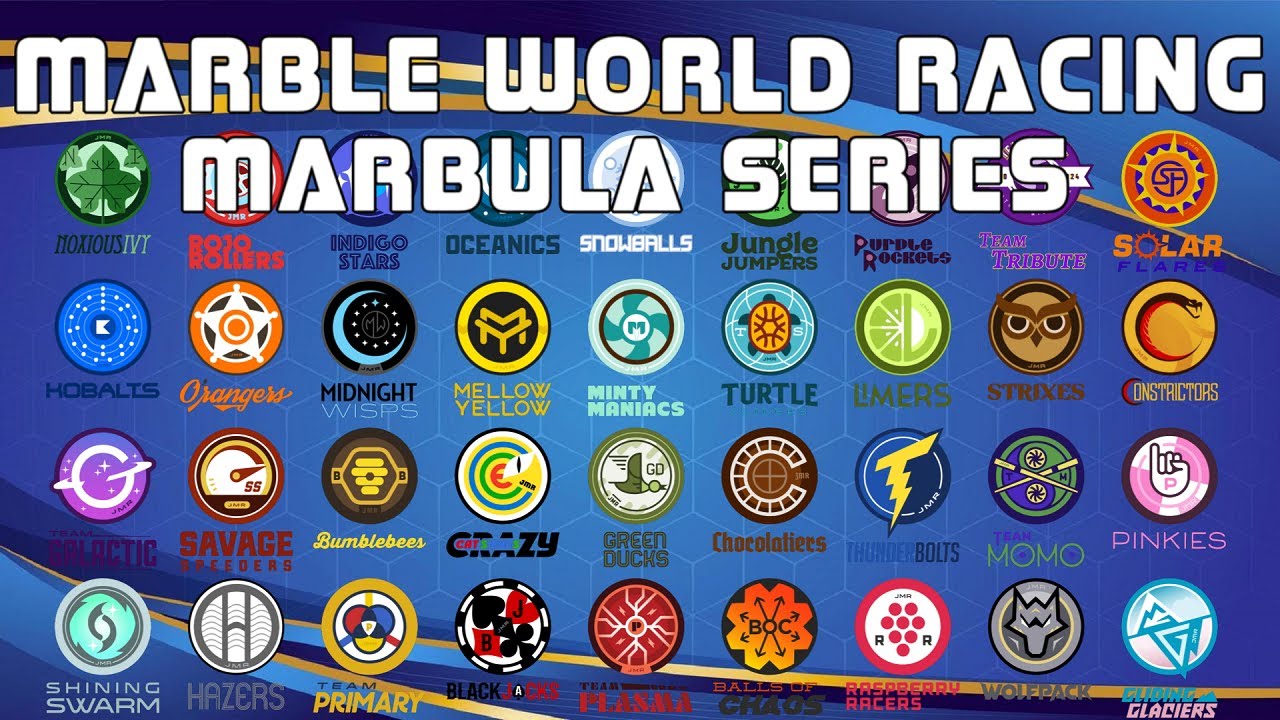 Marble World Racing Marbula 1 Season 02 Race 03 - Blue Neon Factory