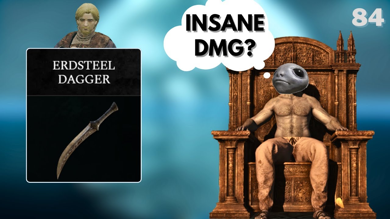 daggers that melt??? - (beating ELDEN RING with all 308 weapons)