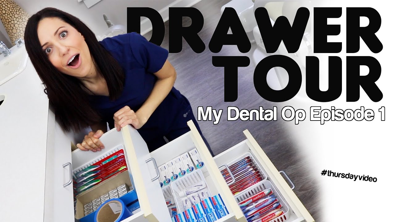 My Dental Op Episode 1: What's In My Drawers & Cabinets