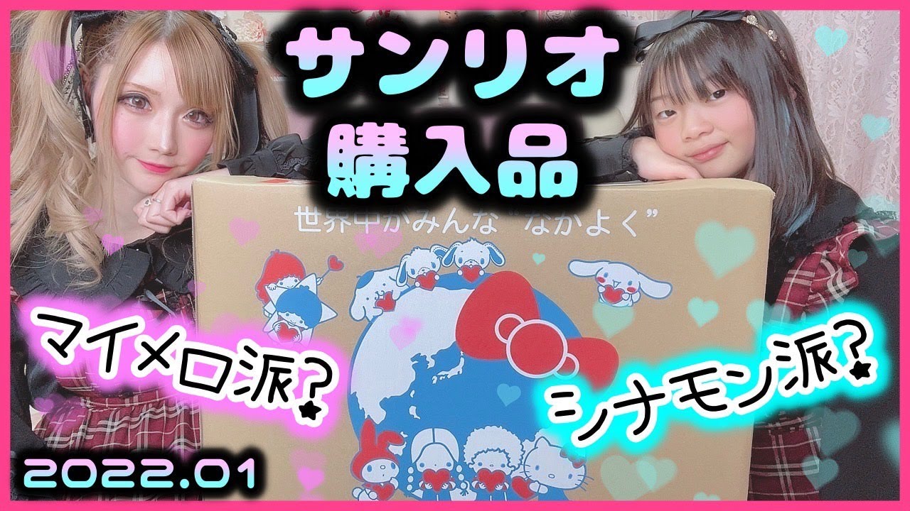 【爆買い】今宵もハイテンションで推しのサンリオ購入品紹介やっちゃうYO！！【親子】【マイメロ】【シナモロール】