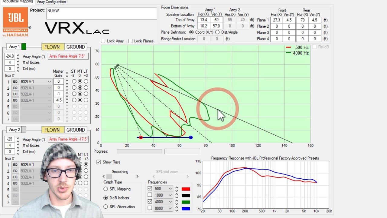 Is gain shading the only way to optimize a constant curvature array?