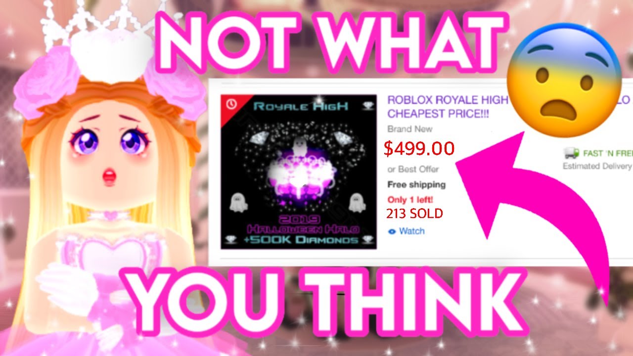 These Halos Aren’t What You Think... 😨 | Royale High Halos on EBay *SCAM* 2020