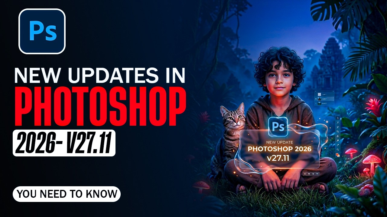 New Feature Updates Inside Photoshop Beta 2026 v27.11 You Should Know