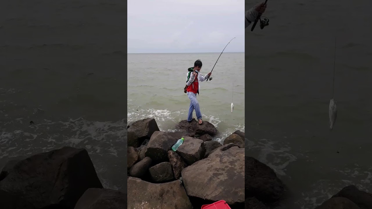 mancing runcah di spot gabdor semarang, lumayan dpt macem