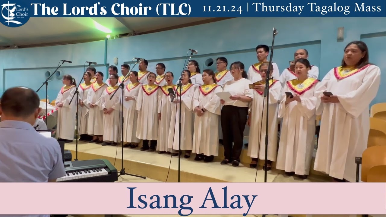 Isang Alay | 11.21.24 | Thursday Tagalog Mass | TLC Doha