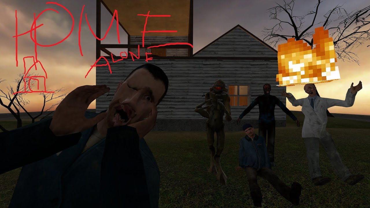 Home Alone — плохо сделанный в Gmod