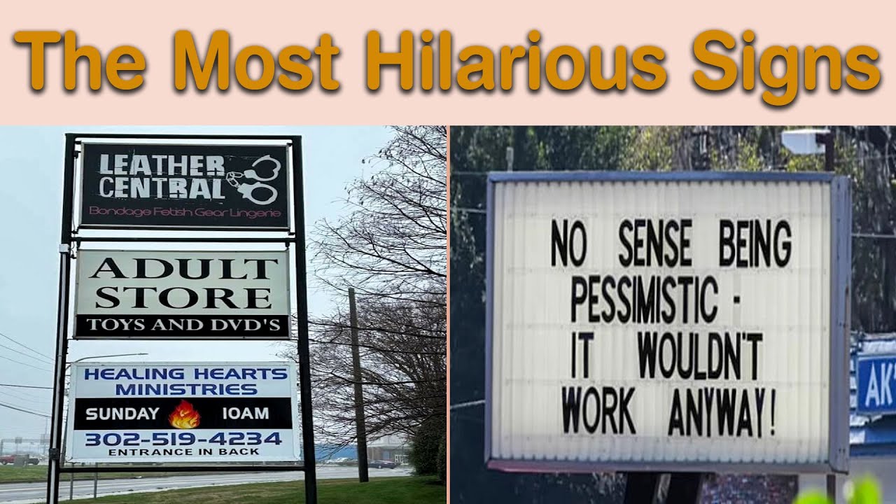 The Most Hilarious Sign You’ll Ever See in Your Life! || Daily Funnies