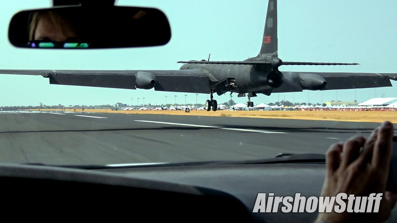 U-2 Dragon Lady Chase Car! - California Capital Airshow 2021