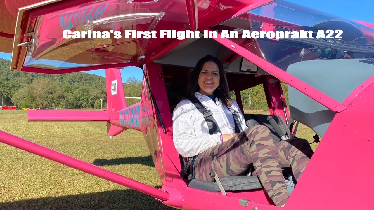 Carina’s Aeroprakt A22 ride during Arkanstol 2022 at Byrds Adventure Center. #aeoprakt