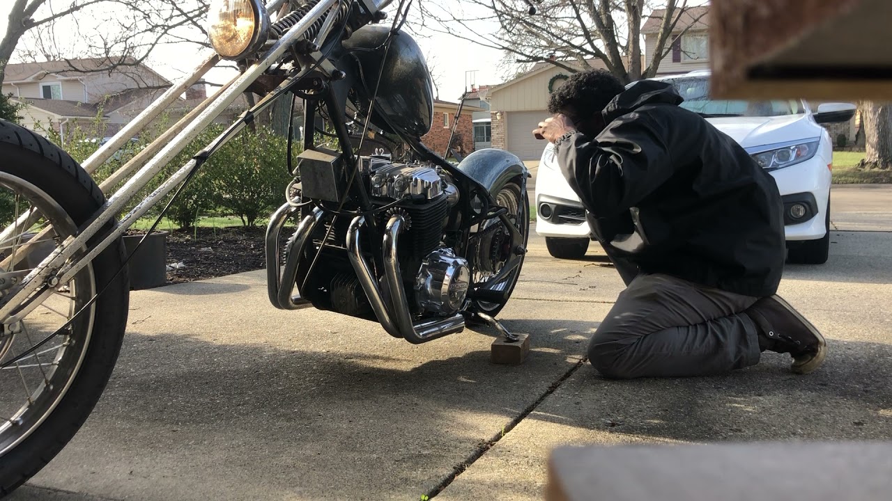 Honda Chopper 1 year cold start