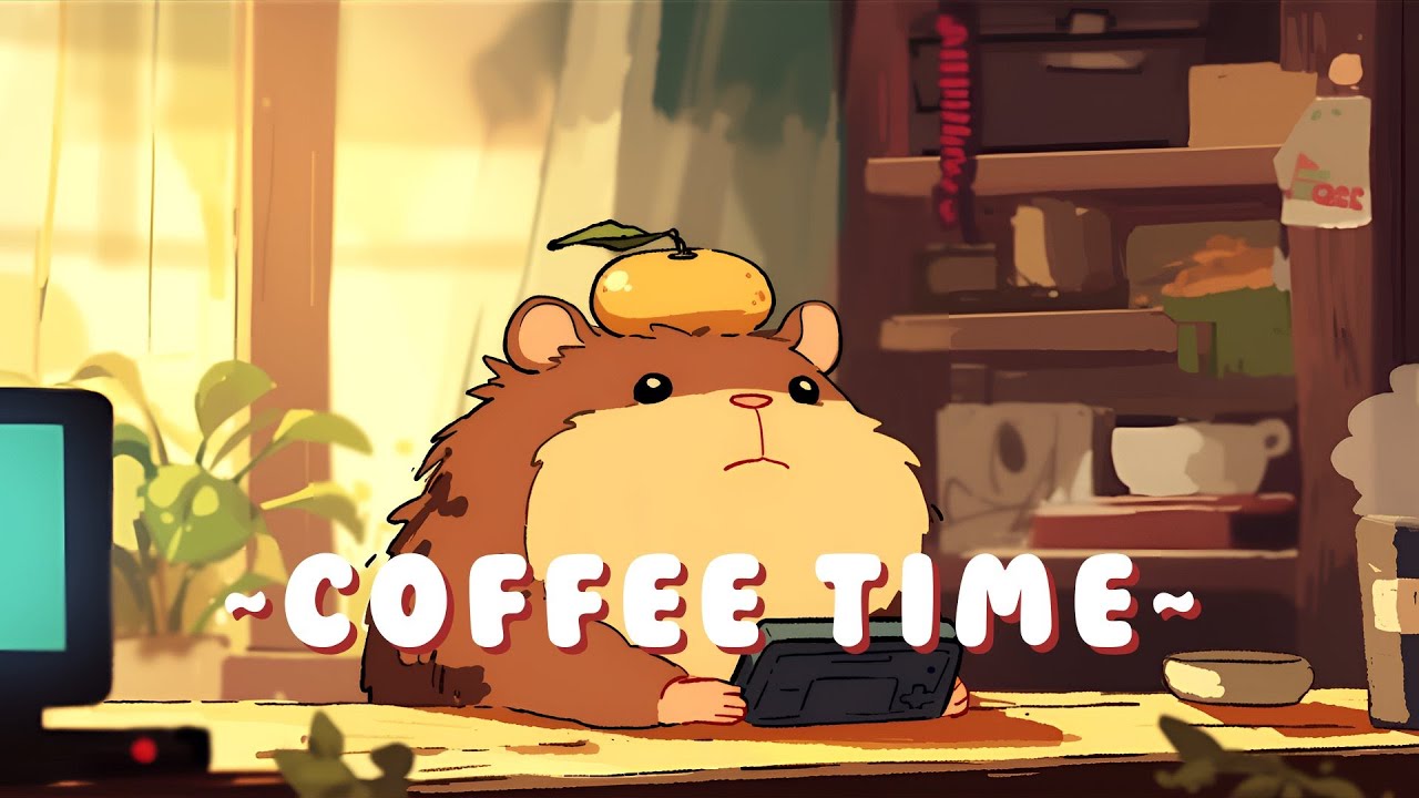 [Full Hour] 24/7 Capybara Lofi Beats - Lofi Hip Hop for Studying ~ Soothing Ambiance ~ 🦫 🎵 ✨