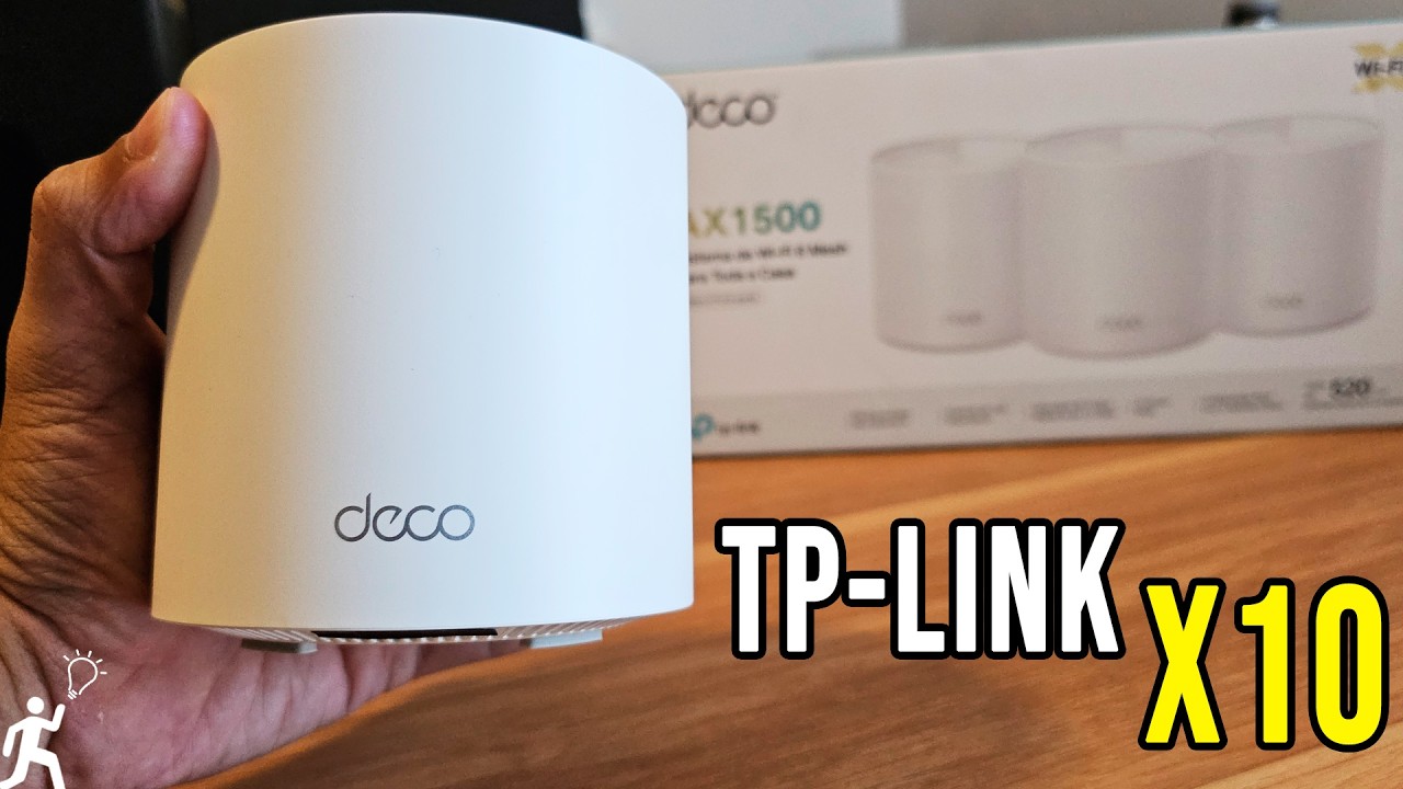 NOVO ROTEADOR TP-LINK DECO X10 - WI-FI 6 E ALTA VELOCIDADE NA CASA TODA COM REDE MESH