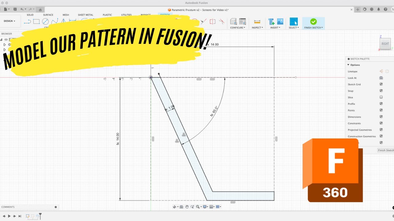 LET'S MAKE A FIBERGLASS MOLD! | Frustum Build | Modeling in Fusion (rev 1)