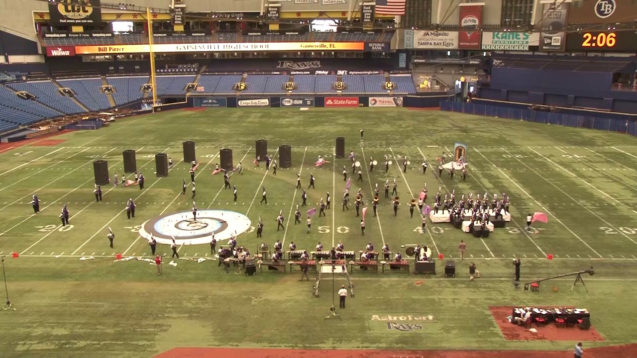 Gainesville HS Marching Band Drill Design 2016 - FMBC State