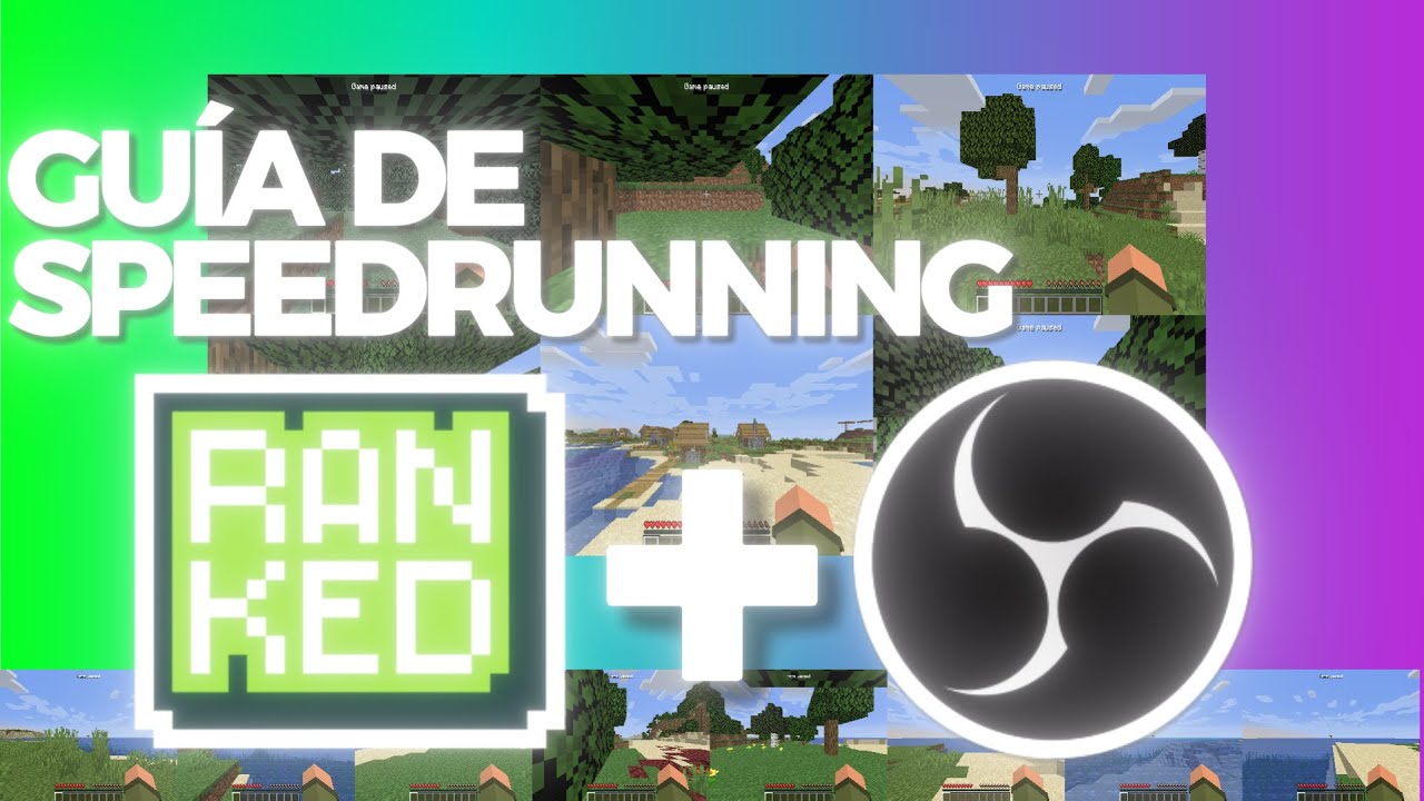 GUÍA ACTUALIZADA (leer descripción) DE MINECRAFT SPEEDRUNNING + MCSR + CONFIGURACIÓN DE OBS