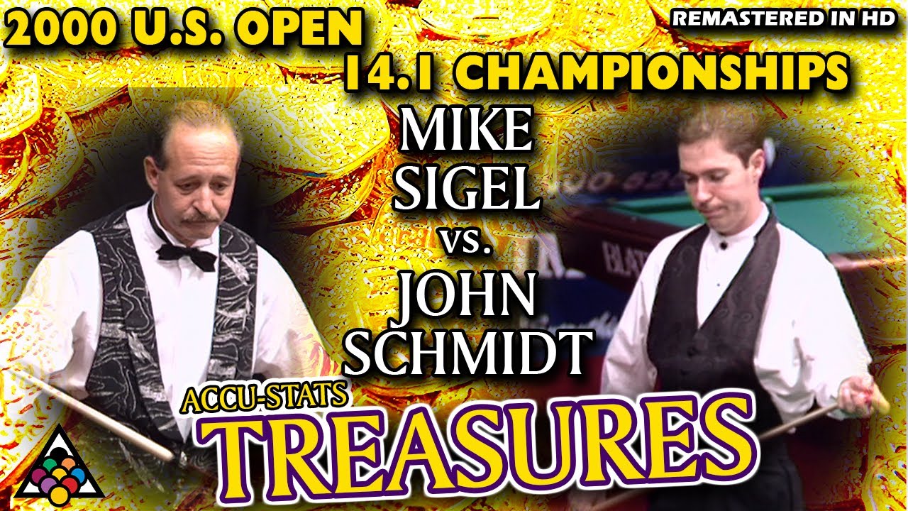 U.S. OPEN 14.1: Mike SIGEL vs John SCHMIDT - 2000 U.S. OPEN 14.1 CHAMPIONSHIPS