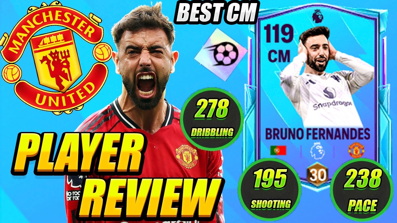 PLAYMAKER MASTERCLASS! 🧠🔥 114 POTM Bruno Fernandes Player Review! BEST CAM META?! &ndash; FC Mobile 26