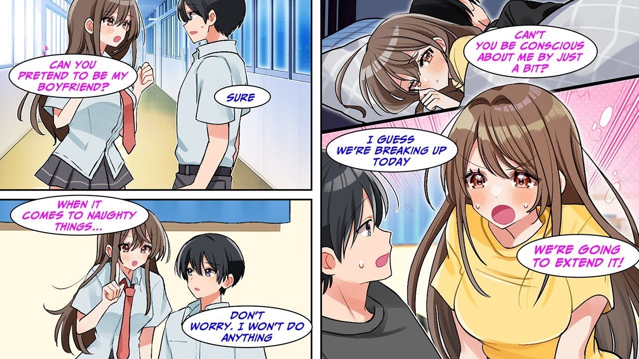 Manga Dub My childhood friend asked me to pretend to be her boyfriend for a week