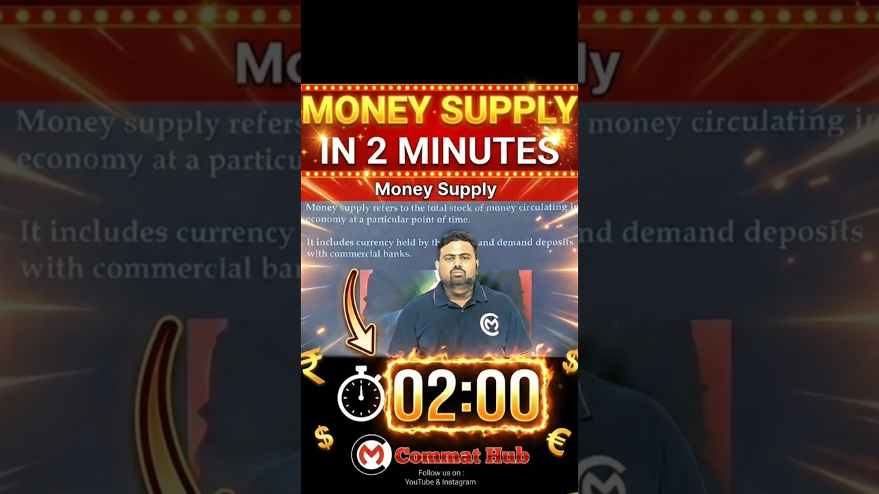 Master Money Supply in Exactly 2 Minutes! 💸 