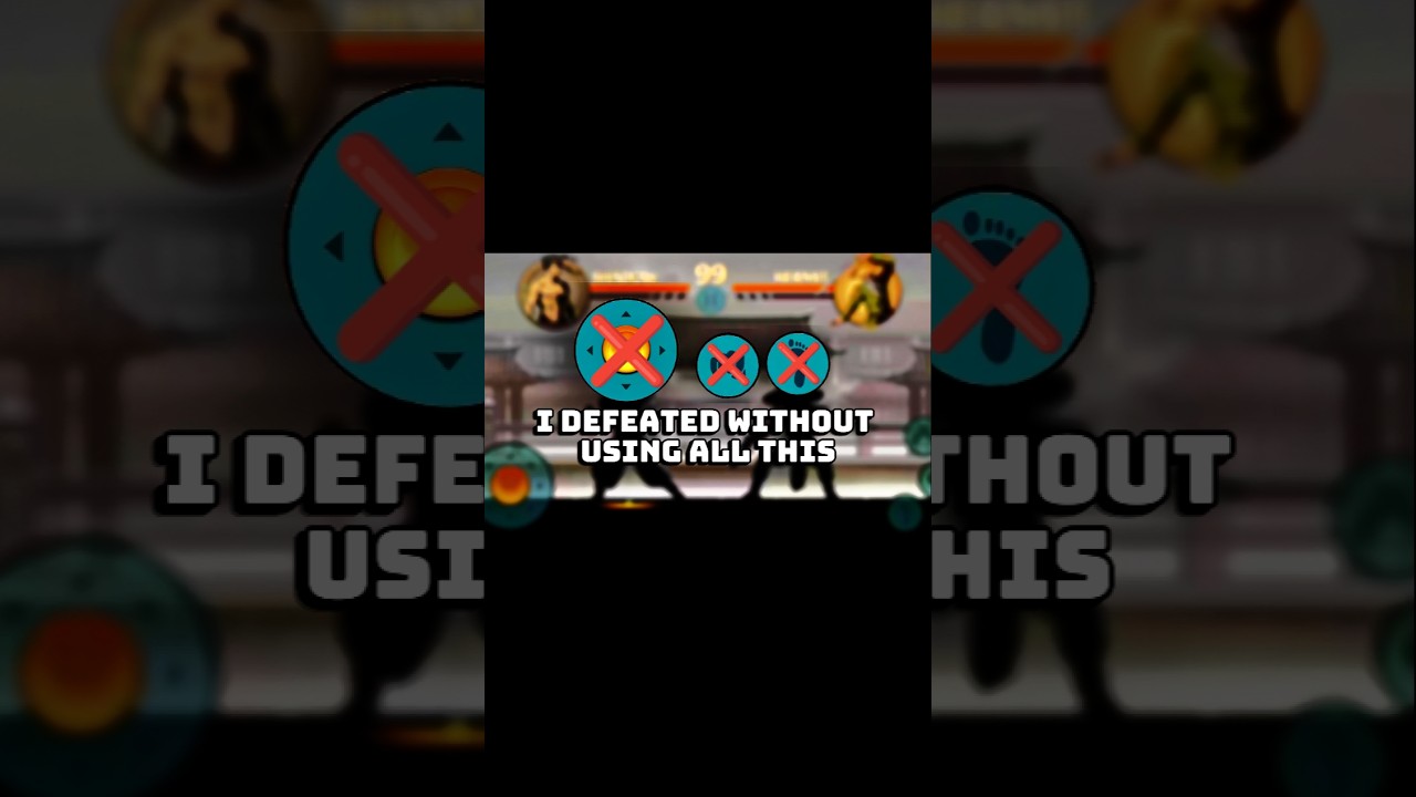 CAN I DEFEAT WITHOUT USING ALL THIS 🧐 | #shadowfight2 #shortsfeed