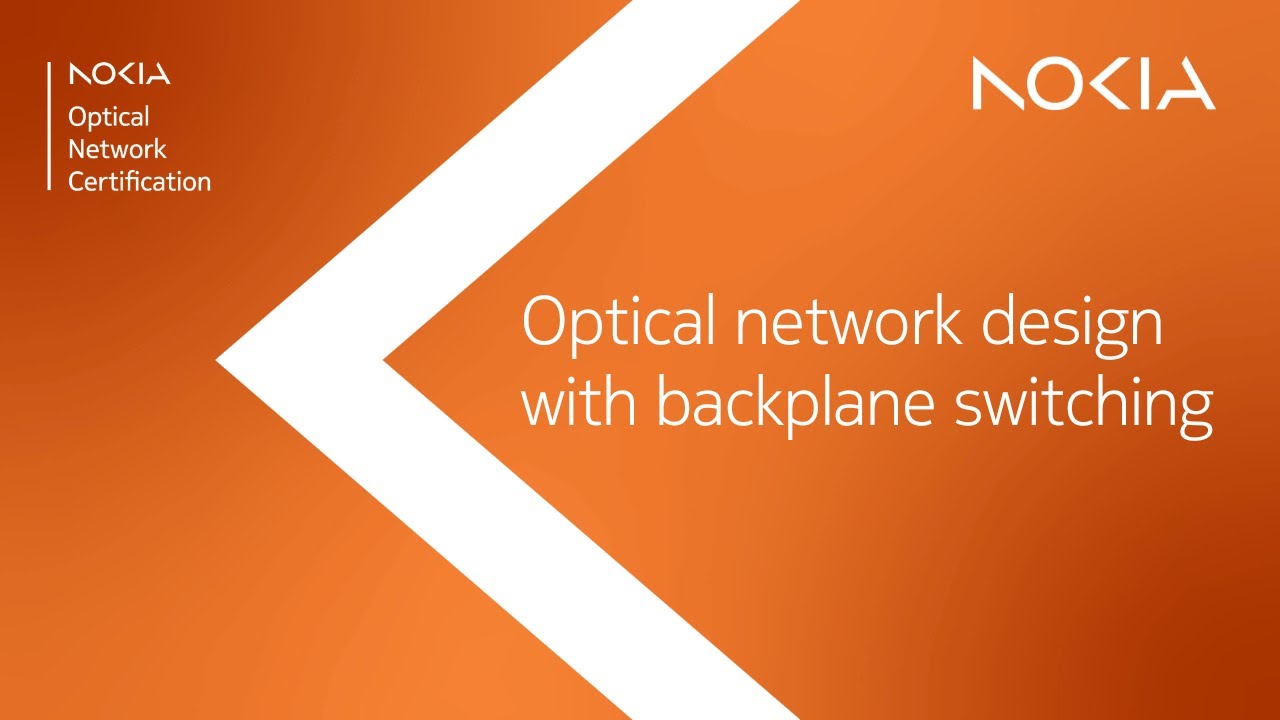 Nokia optical network design with backplane switching