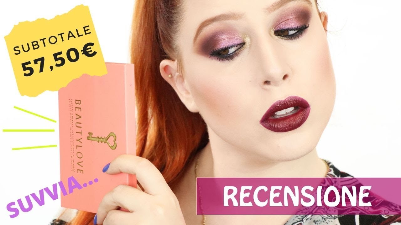 La BEAUTY LOVE palette di ClioMakeup vale €57,50??! RECENSIONE da PRO | Erikioba
