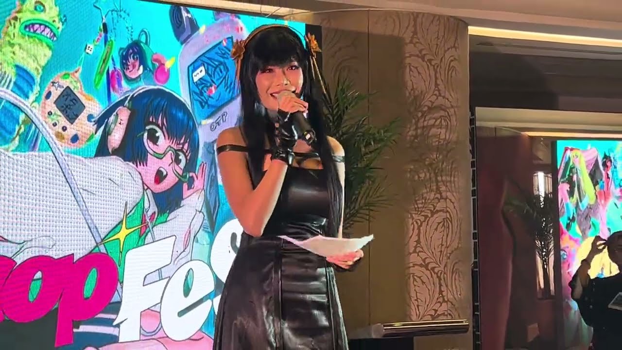 Myrtle Sarrosa attends the Otaku Pop Fes 2026 (Press Conference)