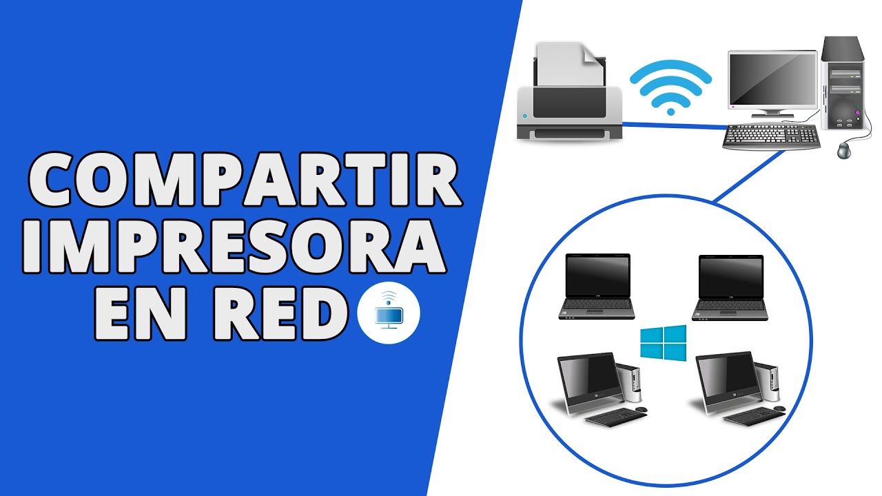 Compartir Impresora en RED WINDOWS 10, 11