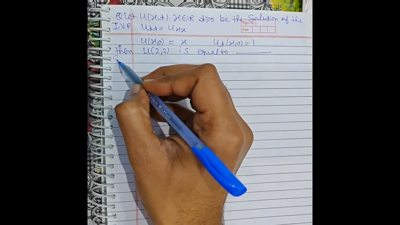 GATE EXAM 2015(IIT KANPUR) 2016(IISC BANGALORE) 2017(IIT ROORKEE) PARTIAL DIFFERENTIAL EQUATION(PDE)