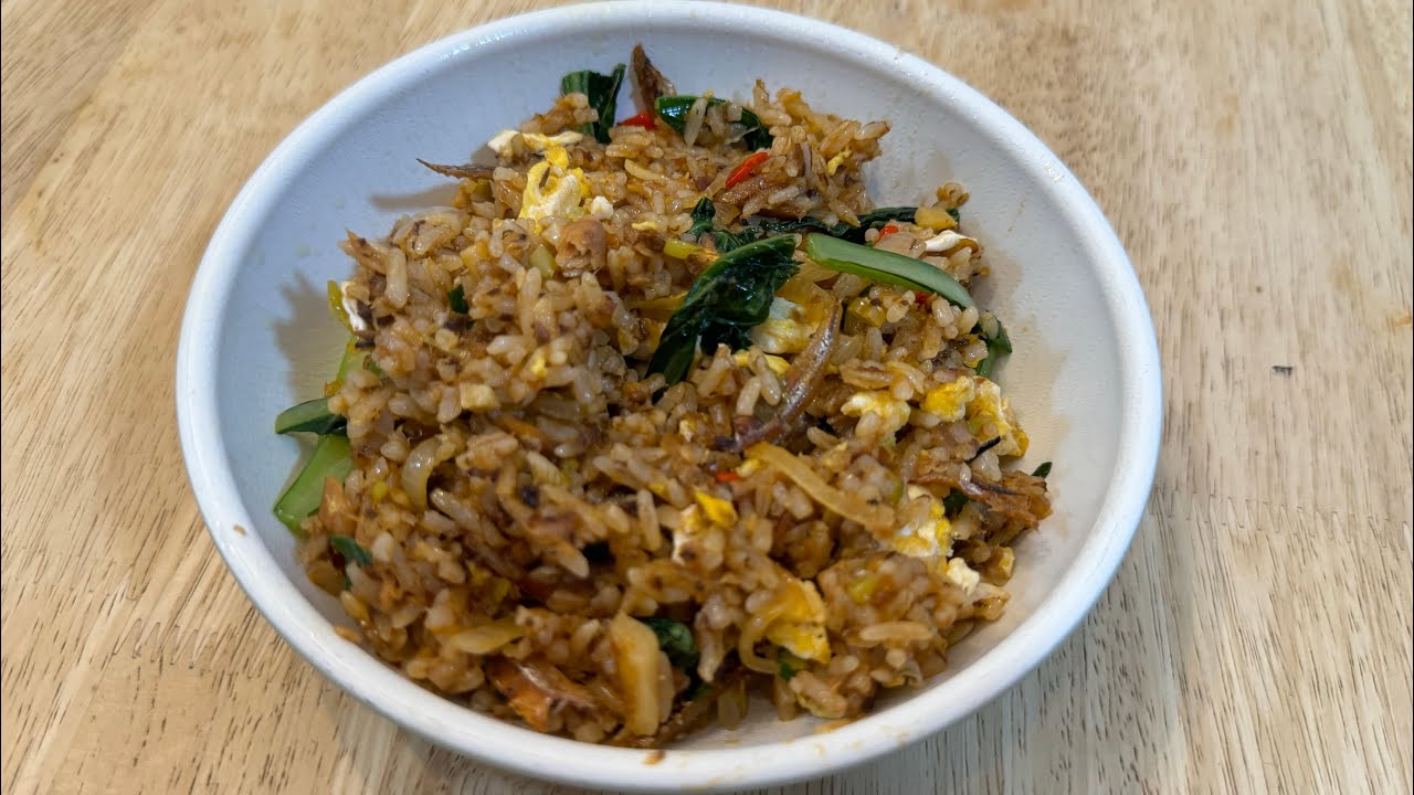 Sardines Fried Rice 沙丁鱼炒饭